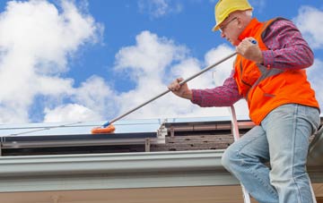 The Bell soft wash roof cleaning